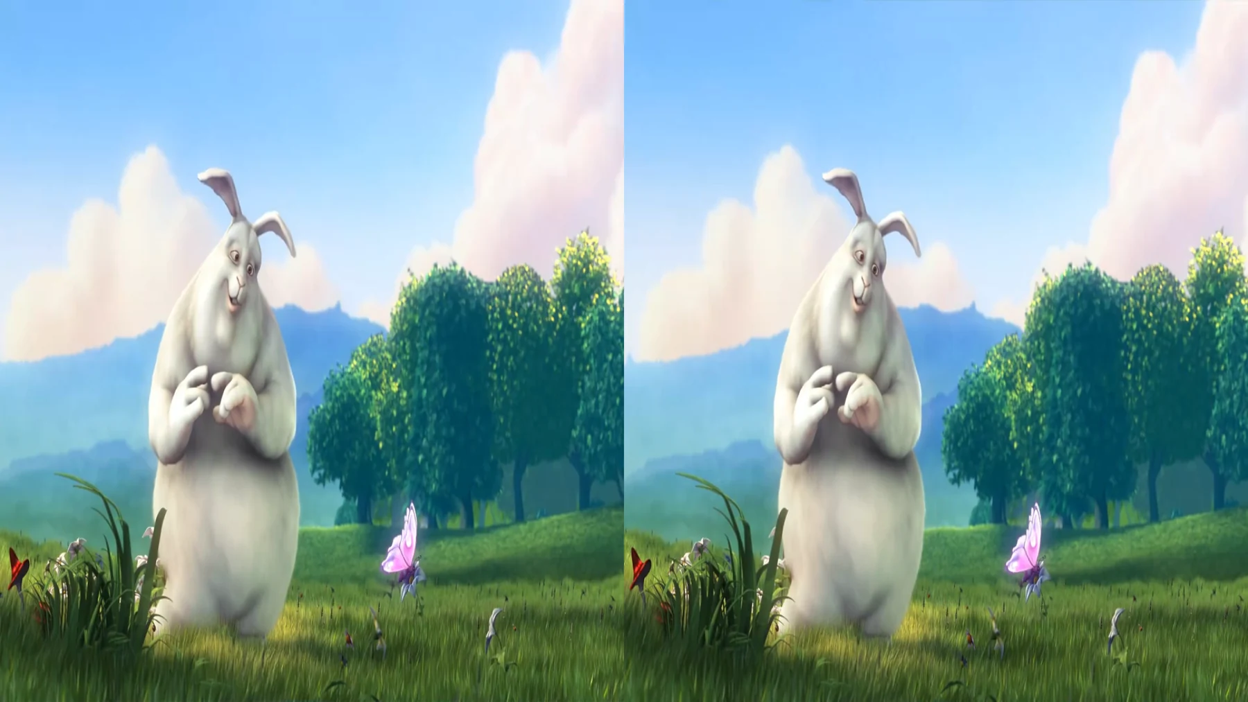 3DPlayer displaying side-by-side 3D video